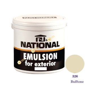 NATIONAL สีน้ำอะครีลิคภายนอก 326 Bufftone-1gl