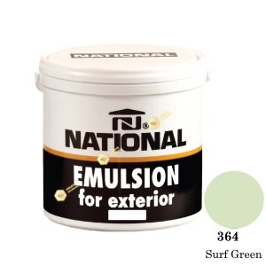 NATIONAL สีน้ำอะครีลิคภายนอก 364 Surf Green-1gl