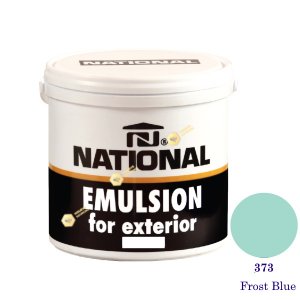 NATIONAL สีน้ำอะครีลิคภายนอก 373 Frost Blue-1gl