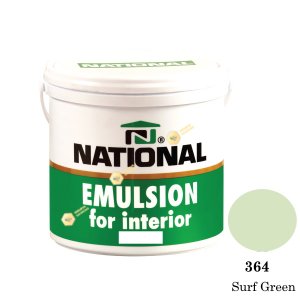 NATIONAL สีน้ำอะครีลิคภายใน 364 Surf Green-1gl