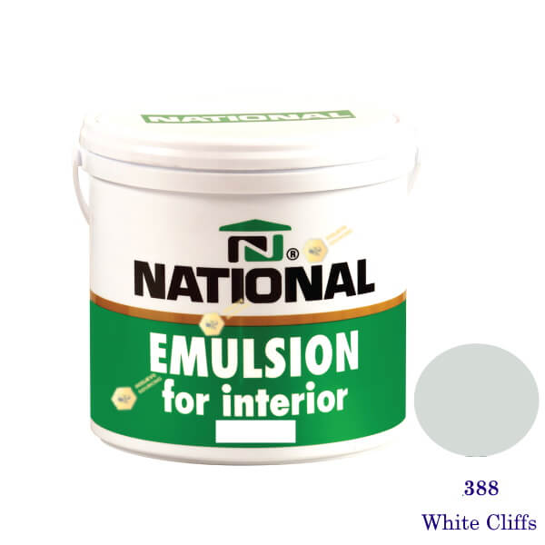 NATIONAL สีน้ำอะครีลิคภายใน 388 White Cliffs-1gl