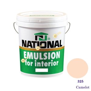 NATIONAL สีน้ำอะครีลิคภายใน 325 Camelot-5gl