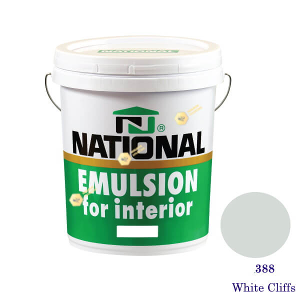 NATIONAL สีน้ำอะครีลิคภายใน 388 White Cliffs-5gl