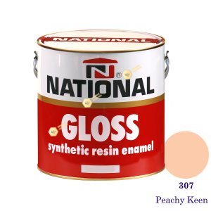 NATIONAL GLOSS สีเคลือบน้ำมัน 307 Peachy Keen-1gl