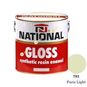 NATIONAL GLOSS สีเคลือบน้ำมัน 793 Paris Light-1gl