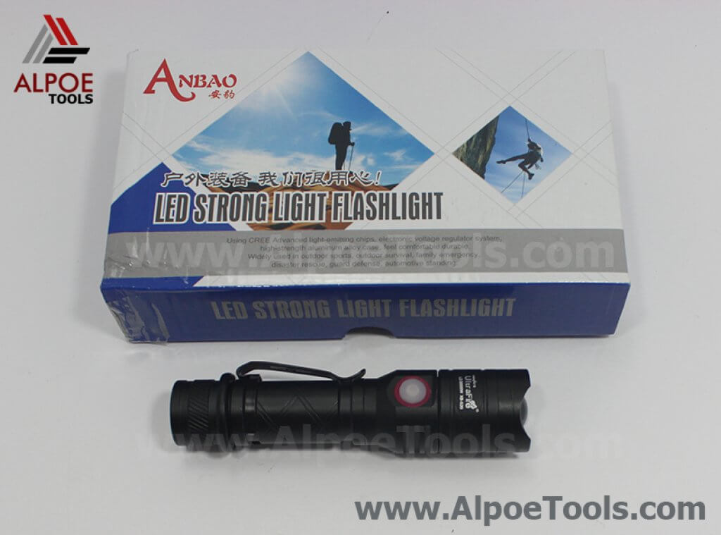 ไฟฉายแรงสูง ไฟ 3สี มีแม่เหล็ก รุ่นXB-520