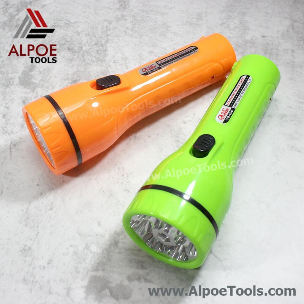 ไฟฉายLED แบบชาร์ต ไฟ 6ดวง รุ่นYD-400