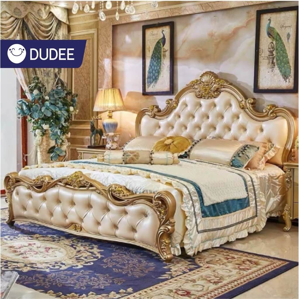 DUDEE เตียงเจ้าหญิง เตียงวินเทจ เตียงหลุยส์