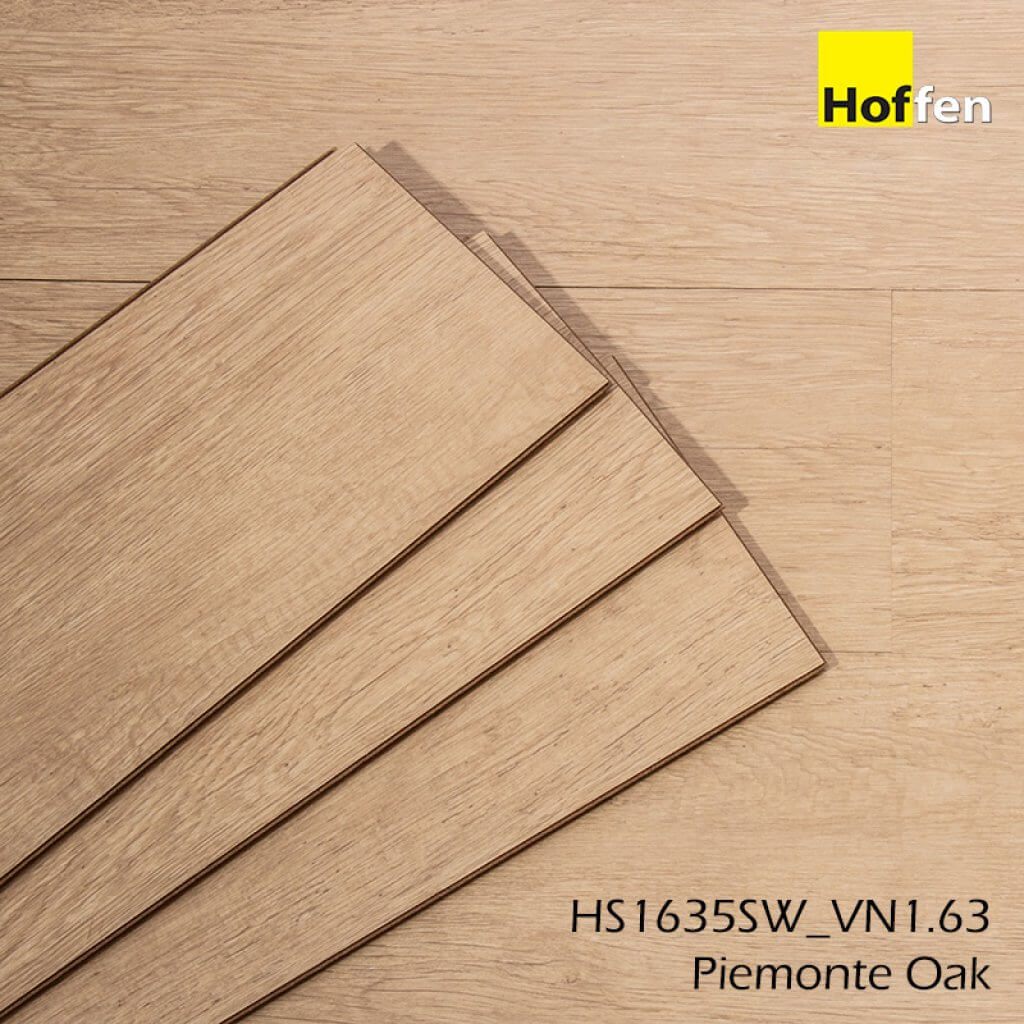 พื้นไม้ลามิเนต HOFFEN 12 มม. สี1635 Piemonte Oak