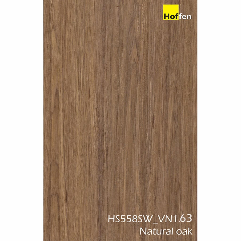พื้นไม้ลามิเนต HOFFEN 12 มม. สี 558 Natural Oak