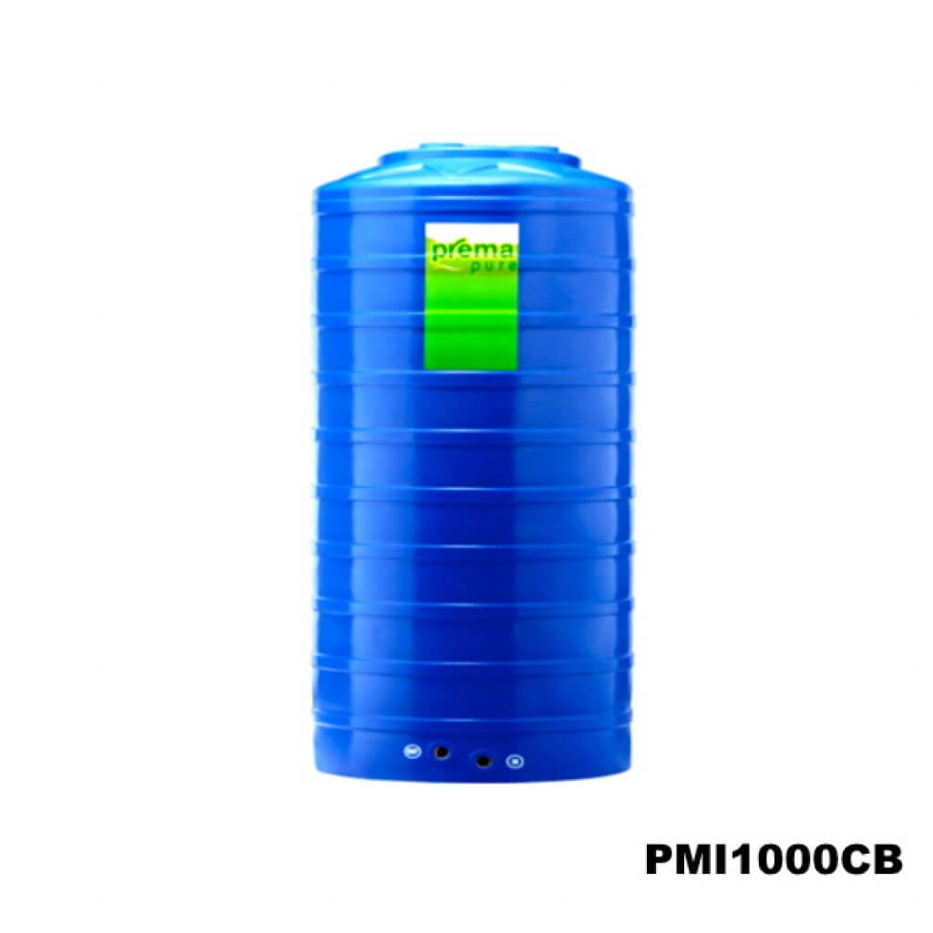 ถังเก็บน้ำบนดิน PREMA สีฟ้า ขนาด 1000 ลิตร