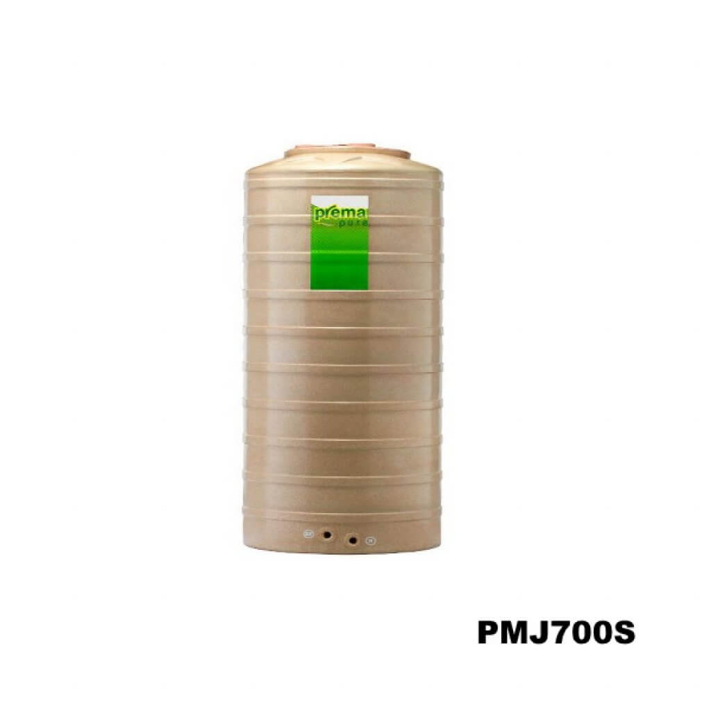 ถังเก็บน้ำบนดิน PREMA สีแซนด์สโตน ขนาด 700 ลิตร