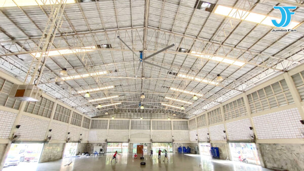 Jumbofan HVLS พัดลมยักษ์ พัดลมเพดานขนาดใหญ่ ขนาด 6.1เมตร