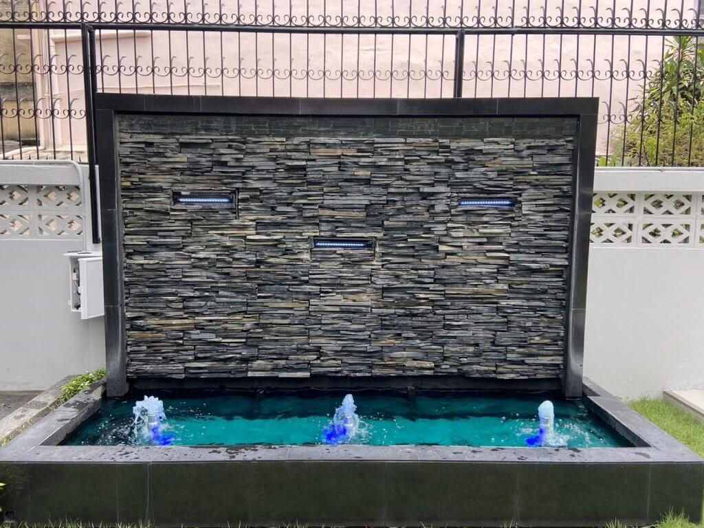 ชุดม่านน้ำหินกาบ สำหรับตกแต่งบ้าน