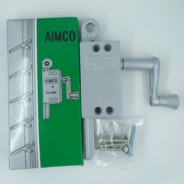 AIMCO มือหมุนบานเกล็ด ฝามิเนียม สีขาว บรรจุ 2 กล่อง / 1 คำสั่งซื้อ - Image 4