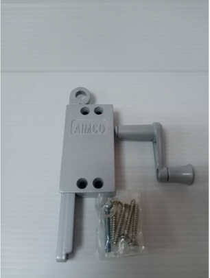 AIMCO มือหมุนบานเกล็ด ฝามิเนียม สีขาว บรรจุ 2 กล่อง / 1 คำสั่งซื้อ - Image 5