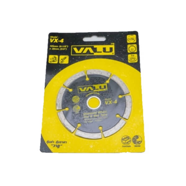 ใบเพชรตัดคอนกรีต หินอ่อน 4" VALU VX-4
