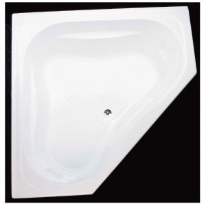 DURAFORM อ่างอาบน้ำอะคริลิค DECINA รุ่นDuet สีขาว 1500x1500x525มม.