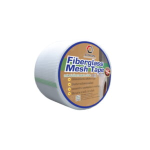 เทปตาข่ายไฟเบอร์ FIBERGLASS MESH TAPE ชนิดมีกาวในตัว 10cm.x90M.
