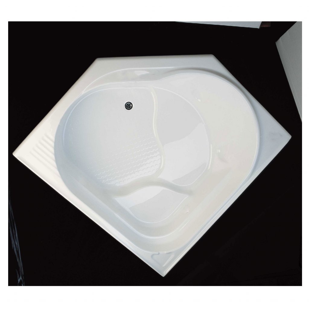 DURAFORM อ่างอาบน้ำอะคริลิค DECINA รุ่นLambada สีขาว 1495x1495x565มม.