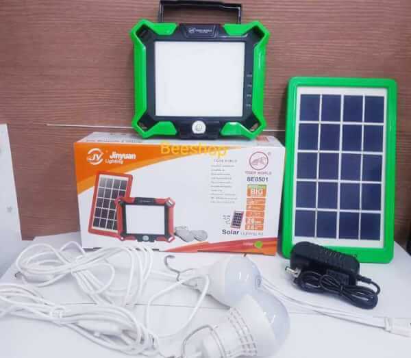 SOLAR LIGHT แผงไฟโซลาร์เซลล์ 3W พร้อมไฟโคม LED 2.6 Watts 26 SMD ชาร์จไฟด้วยพลังงานแสงอาทิตย์