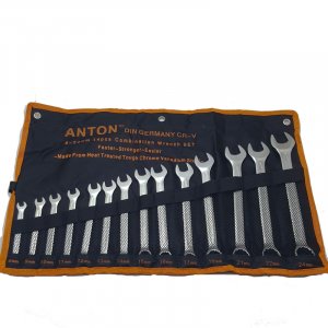 ชุดประแจแหวนข้างAnton DIN GERMANY(CR-V)เบอร์ 8-24มม.(14ชิ้น)