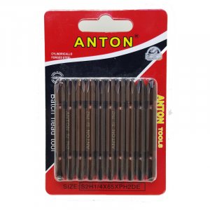 Anton ดอกไขควงเหล็กS2แพ็ค10ชิ้น