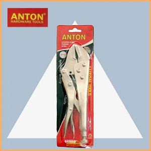 Anton คีมล็อคขนาด10นิ้ว (สีเงิน)