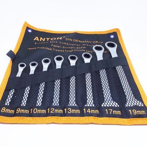 ชุดประแจแหวนข้างฟรีANTONเยอรมัน (เบอร์ 8,9,10,12,13,14,17,19)