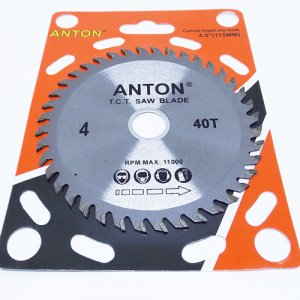 Anton ใบเลื่อยไม้ 4นิ้ว 40ฟัน