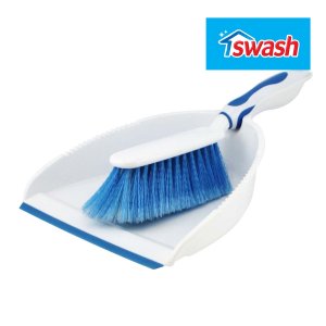 SWASH Dustpan set (White) วิเลดา ชุดแปรงปัดผงพร้อมที่โกย