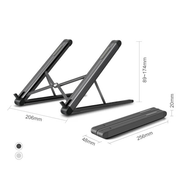 ขาตั้งตะเกียบพับโน๊ตบุ๊ค Portable Laptop (Tablet) Stand - Image 18