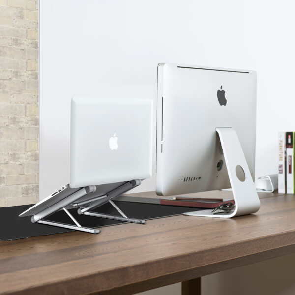 ขาตั้งตะเกียบพับโน๊ตบุ๊ค Portable Laptop (Tablet) Stand - Image 21
