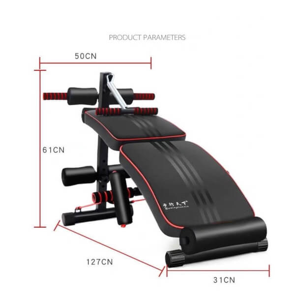 FitHub เก้าอี้ซิทอัพ สปริงช่วยดึง Sit Up chair2 - Image 4
