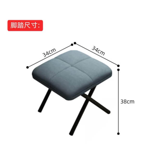 GoodLuck เก้าอี้โมเดิร์น ปรับได้ 5 ระดับ เก้าอี้เบาะ chair27 - Image 7