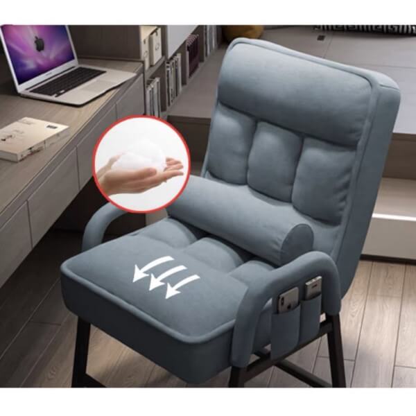 GoodLuck เก้าอี้โมเดิร์น ปรับได้ 5 ระดับ เก้าอี้เบาะ chair27 - Image 2