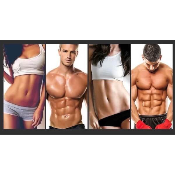 FitHub ลูกกลิ้งบริหารหน้าท้อง สร้าง six pack ดีไซน์สวย สีดำ roller1 - Image 2