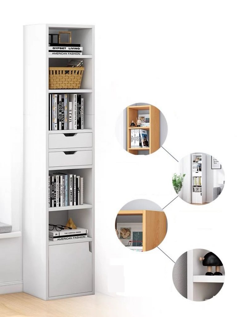 ชั้นวางหนังสือ ชั้นวางของอเนกประสงค์ โครงเหล็กแข็งแรง Shelves12