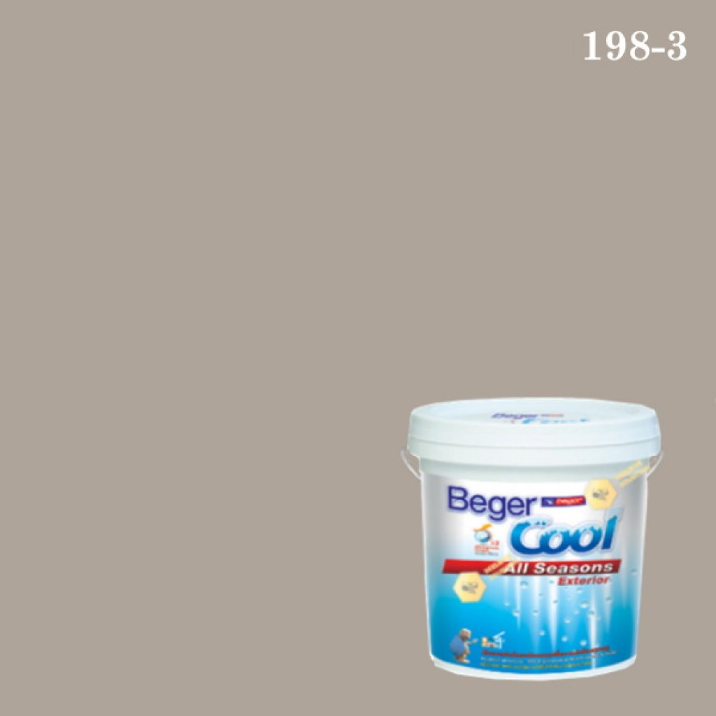 สีน้ำอะครีลิกภายนอก 198-3 SC Beger Cool All Seasons (SCP)