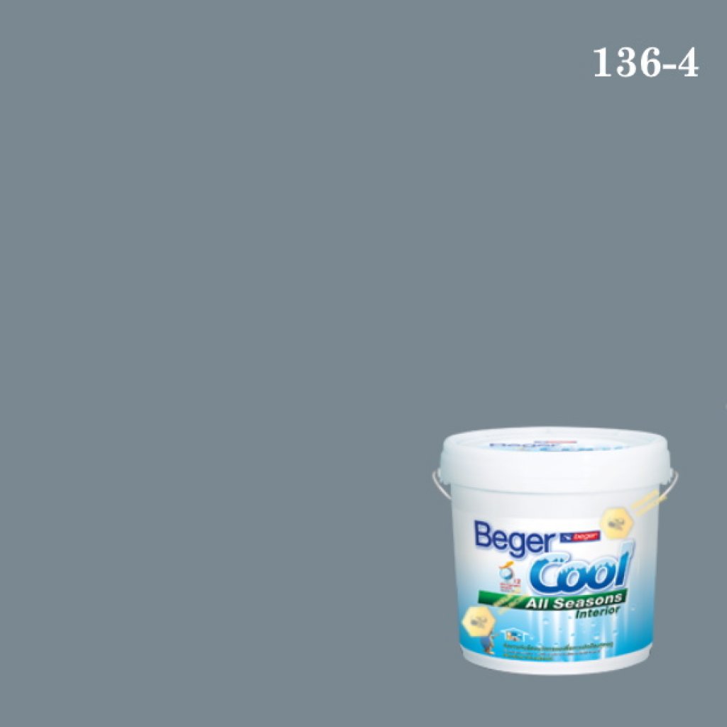 สีน้ำอะครีลิกภายใน 136-4 Beger Cool All Seasons