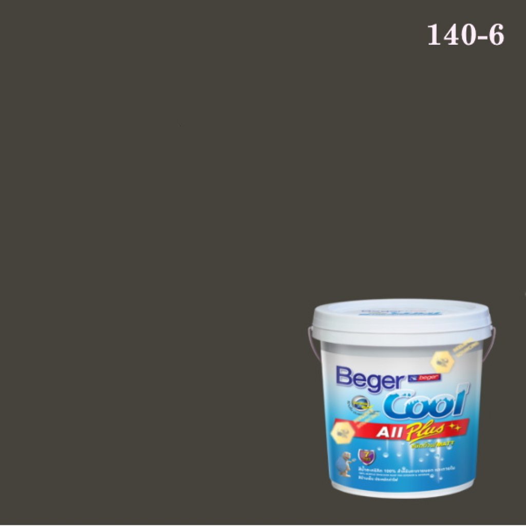 สีน้ำอะครีลิกภายนอก (SSR) E-140-6 Beger Cool All Plus (Bravura)