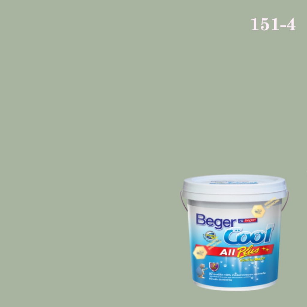 สีน้ำอะครีลิกภายนอก E-151-4 Beger Cool All Plus (Kirkland)