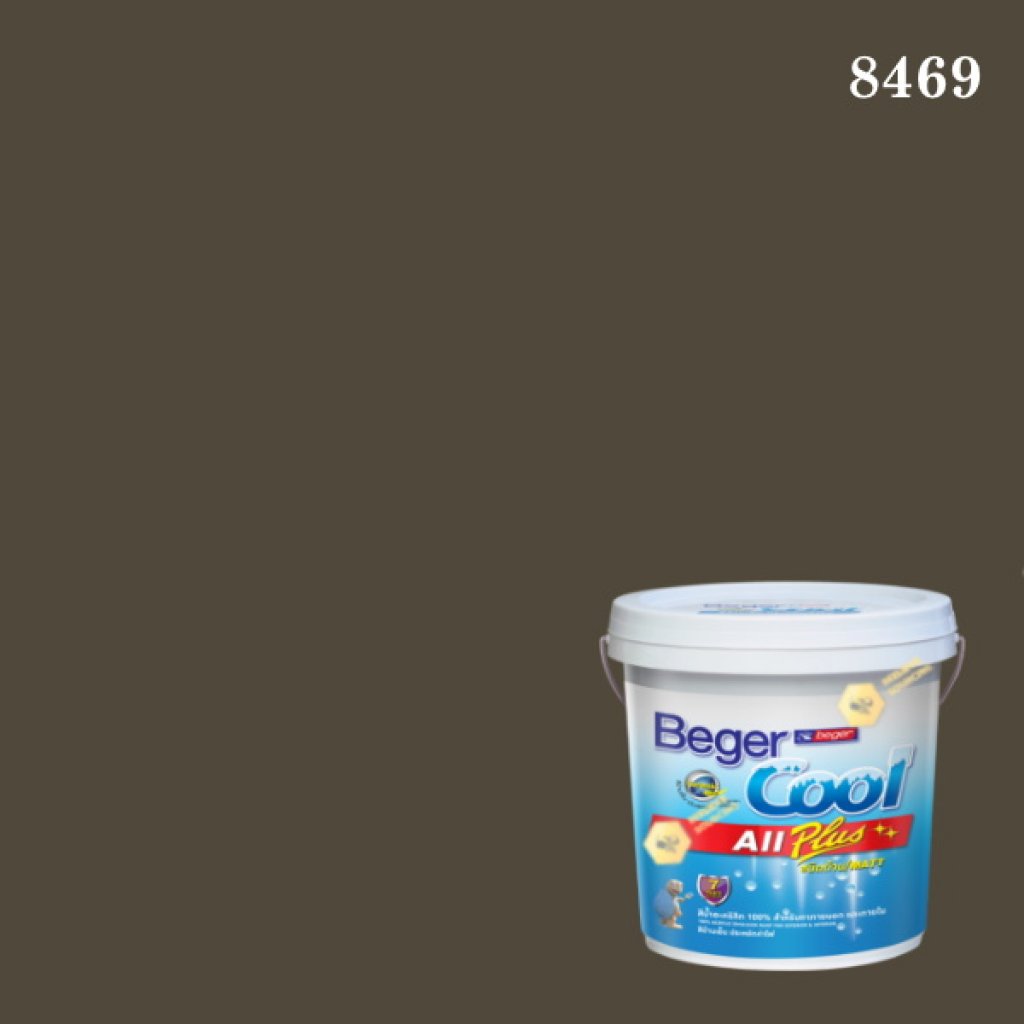  สีน้ำอะครีลิกภายนอก E-8469 Beger Cool All Plus