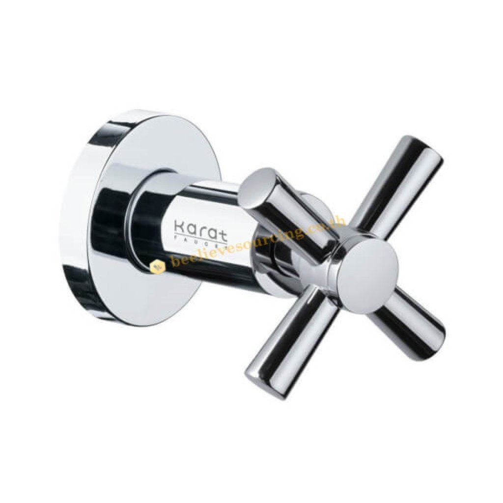 EC-01-450-50 Karat Faucet ก๊อกเดี่ยวฝังผนังสำหรับฝักบัวก้านแข็ง