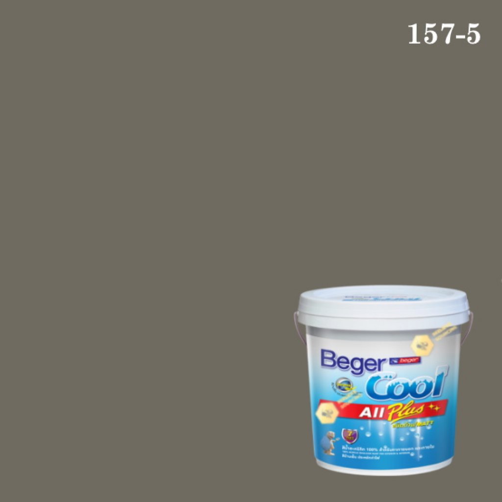 สีน้ำอะครีลิกภายนอก (SSR) E-157-5 Beger Cool All Plus