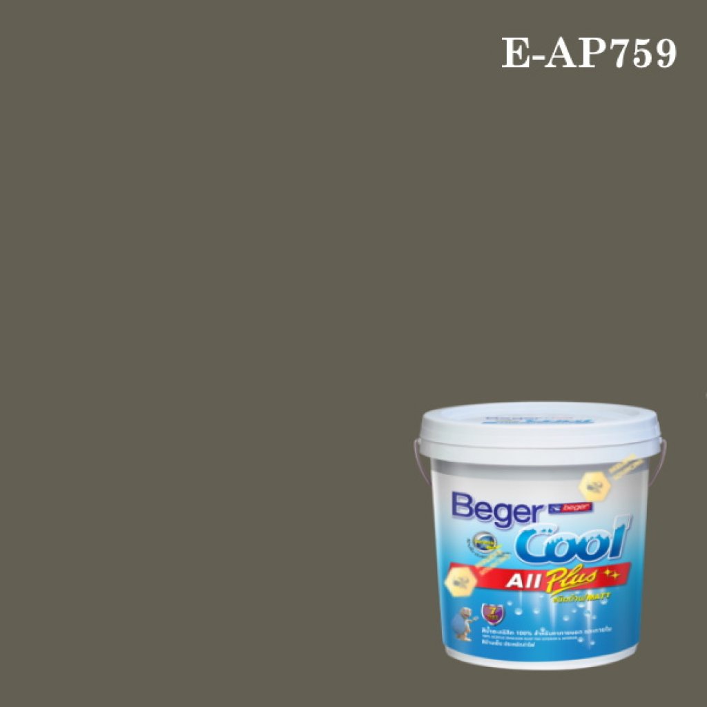 สีน้ำอะครีลิกภายนอก E-AP759(NEW) Beger Cool All Plus