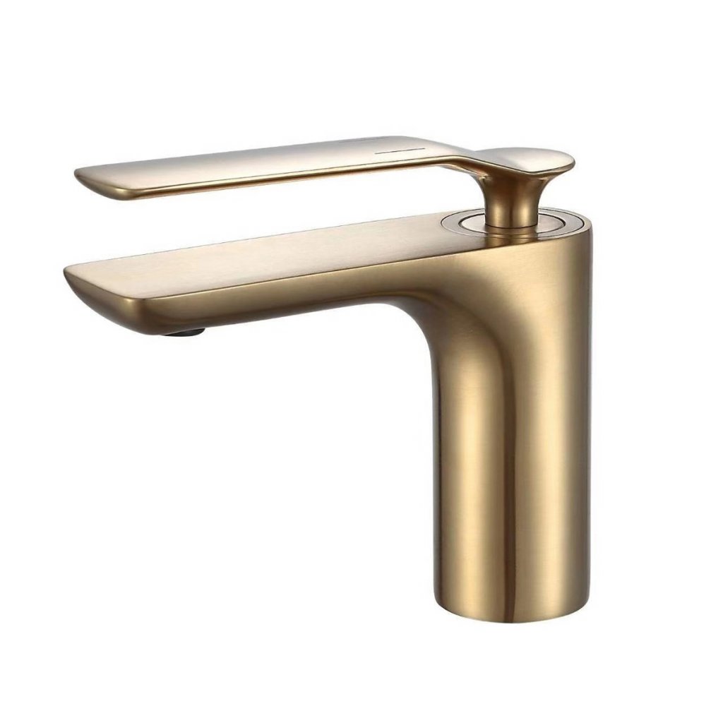 KF-01-620-41 Karat Faucet ก๊อกผสมอ่างล้างหน้า สีทองด้าน (ไม่มีป๊อปอัพ)
