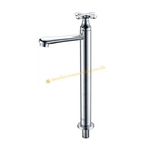 KF-10-111-50 Karat Faucet ก๊อกเดี่ยวอ่างล้างหน้าทรงสูงปากกรองสามารถปรับลำน้ำได้