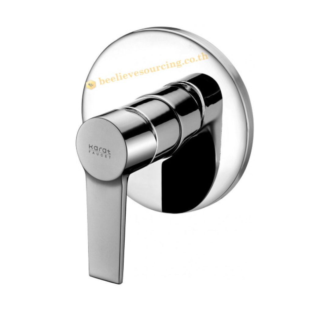 KF-18-860-50 Karat Faucet ก๊อกผสมฝังผนังก้านโยกสำหรับฝักบัวก้านแข็ง