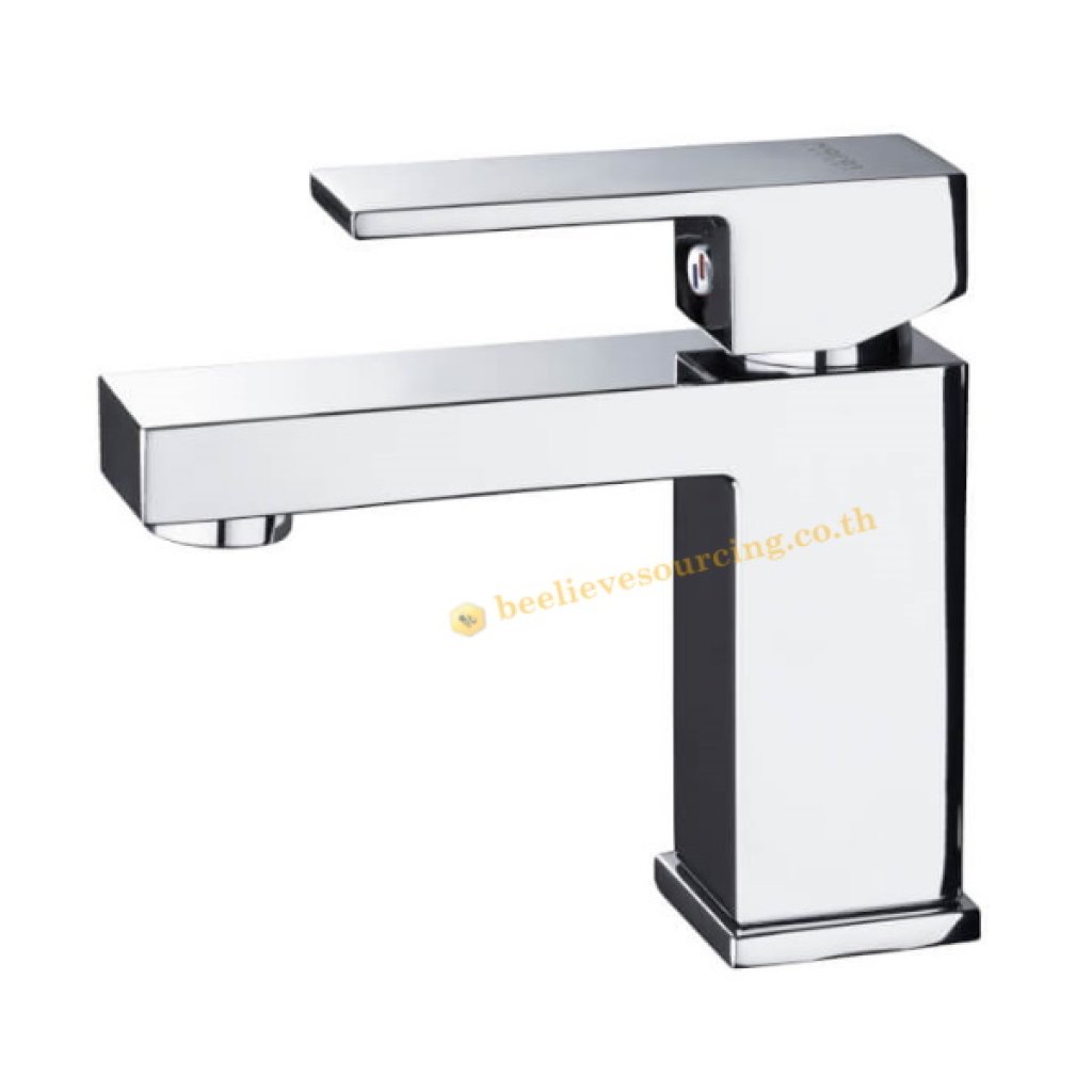 KF-25-620-50 Karat Faucet ก๊อกผสมอ่างล้างหน้าก้านโยก (ไม่มีป๊อบอัพ)